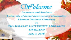 WELCOME_Vietnam National U.